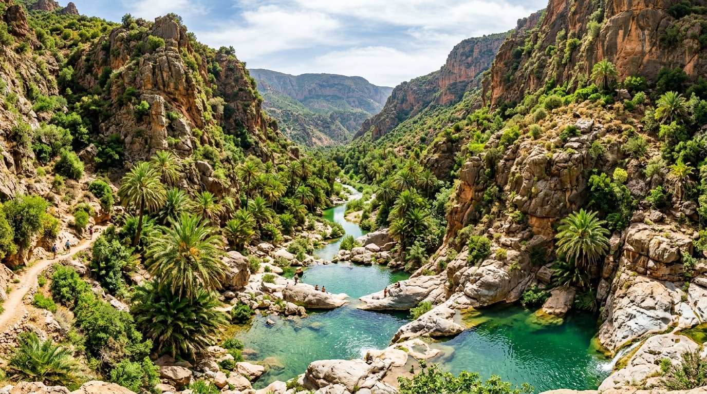 Paradise Valley day trip from Agadir Atlas mountains