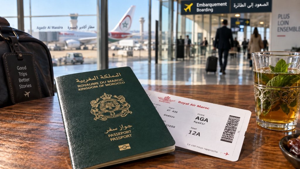 Morocco entry requirements and Agadir airport arrivals